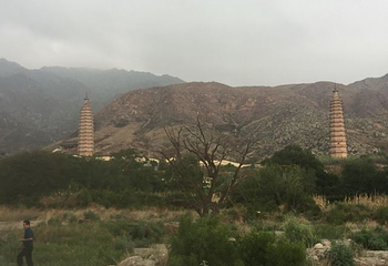 拜寺口双塔第 33 张图片