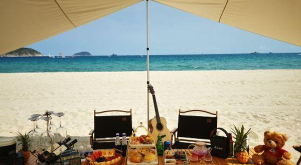 亚龙湾berman伯曼奢野网红露营帐篷基地