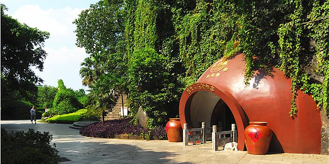 桂林三花酒酒窖