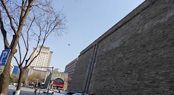 明秦王府城墙遗址