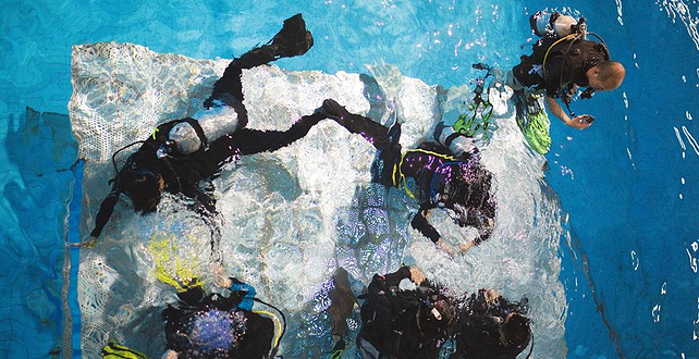 广州天河体育中心帕迪潜水体验