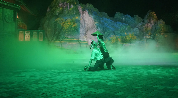 竹山花开情景剧