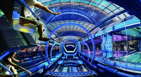 悬空飞越剧场（春熙路茂业百货1楼）