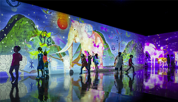 TeamLab 未来游乐园＆与花共生的动物