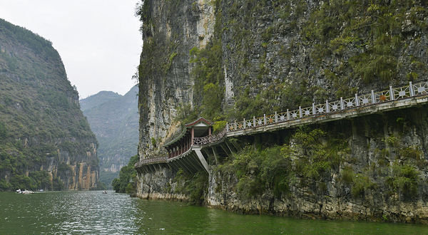 大宁河古栈道遗址