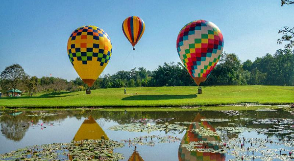中科院植物园热气球飞行体验项目