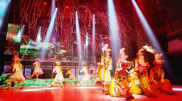 《登嘎甘㑇》演出